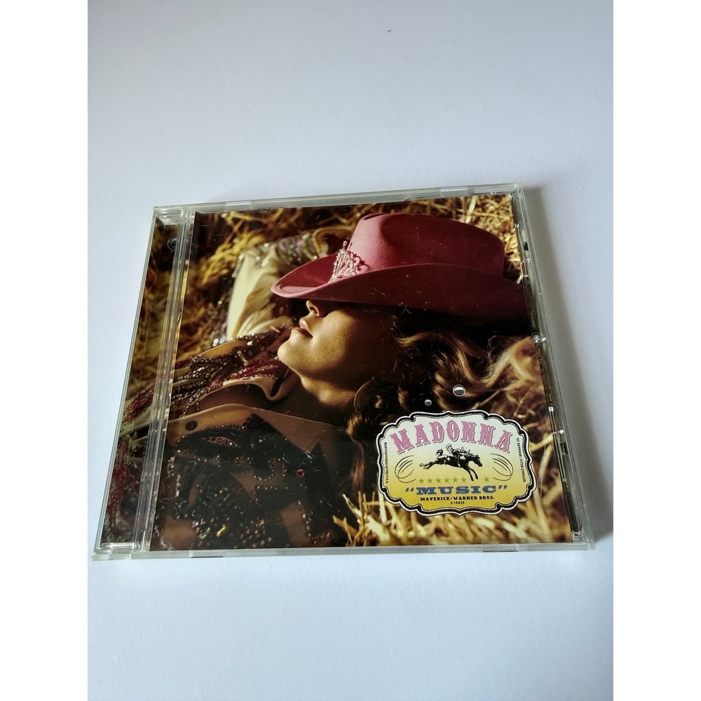 Madonna Music CD Single 2000 Maverick Warner Bros 9 16826-2 Cyberraga Pop